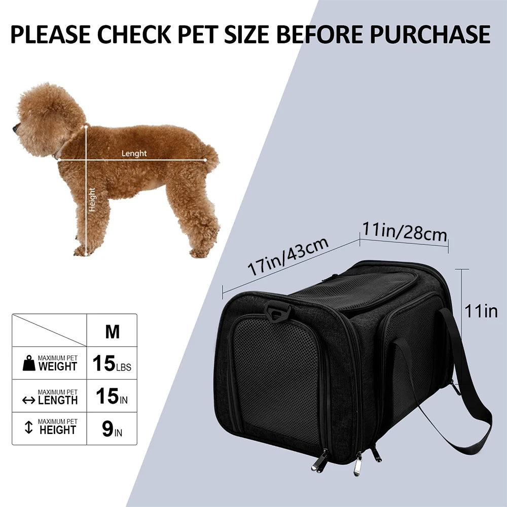 Airline Approved Soft Side Pet Carrier
