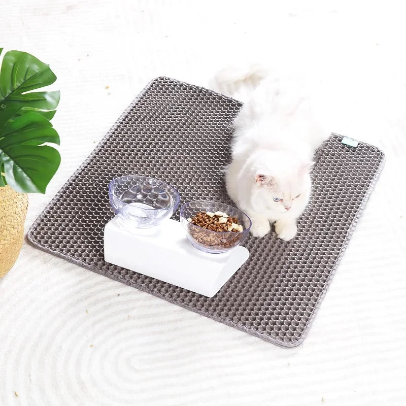 Waterproof Double Layer Cat Litter Trapping Mat
