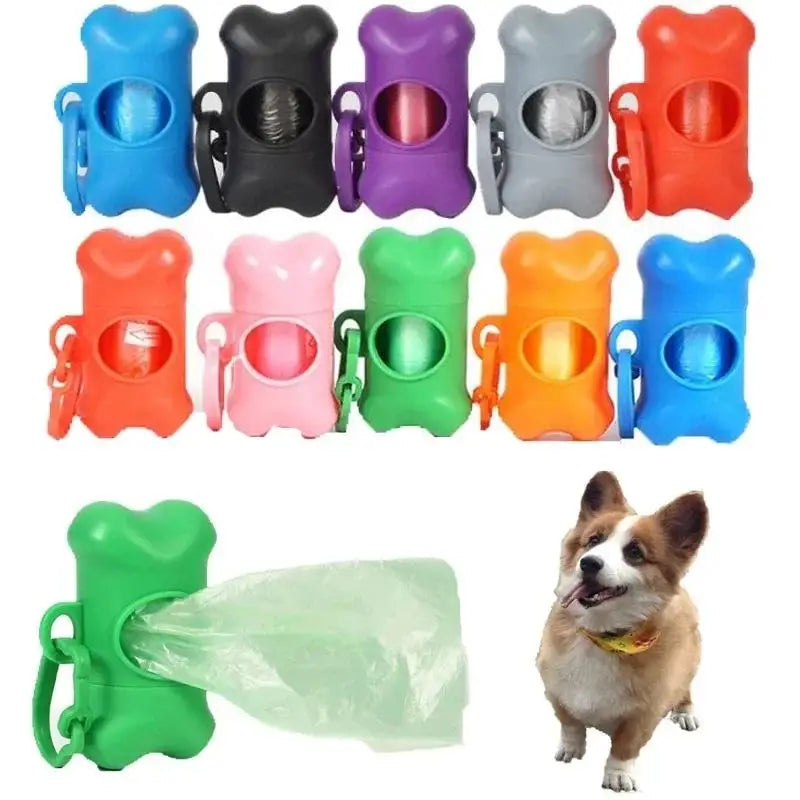 Bone Shape Dog Poop Bag Dispenser