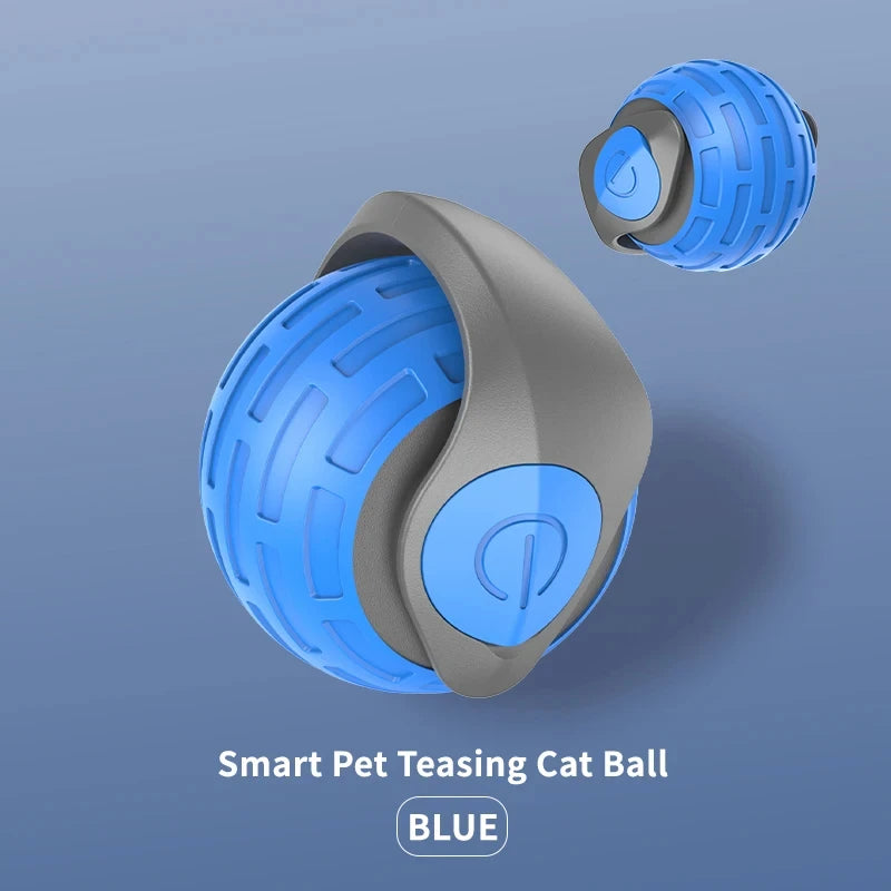 Smart Electric Rolling Cat Toy Ball — USB Rechargeable Auto-Moving Teaser