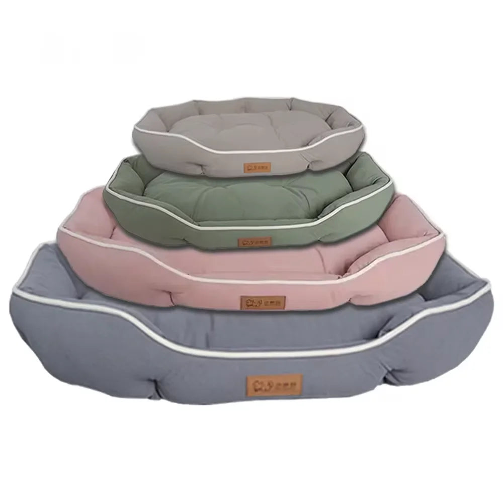Large Pet Sofa Bed — Warm & Cozy Dog & Cat Sleeping Cushion