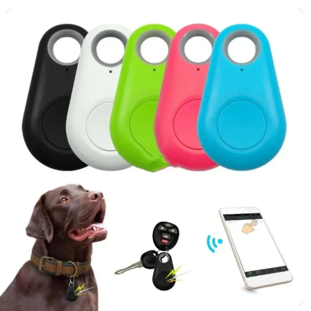 Portable Pet Bluetooth GPS Tracker Anti-lost Plastic Smart Tracker Bluetooth 5.0 Wireless Tracker Alarm GPS Locator