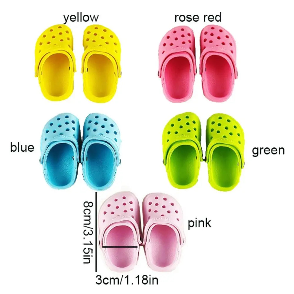 Cat Shoes for Cats A Pair Cute Pet Sandals Non-slip Summer Dog Shoes Comfortable Hole Shoes Breathable Dog Accessories CW67