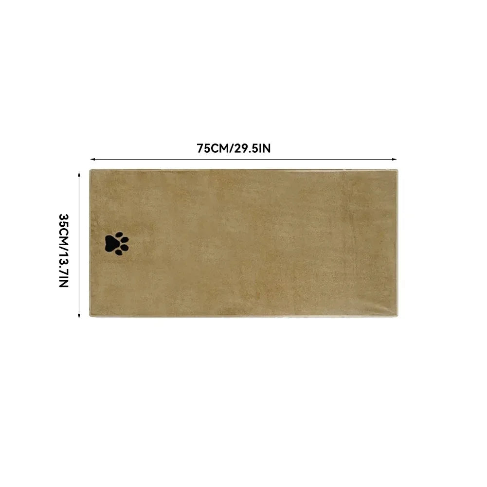 Super Soft Microfiber Pet Bath Towels — 3 Size Options