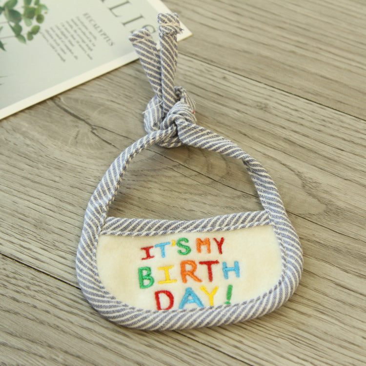 Hand-Woven Bib for Cats and Dogs