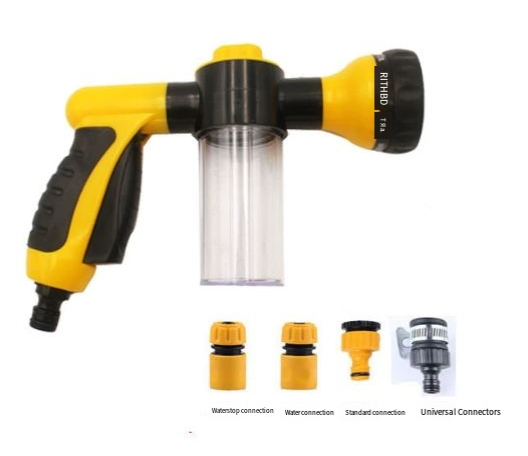 High-Pressure Pet Shower Sprayer & Grooming Comb