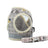 Pawfect Picks Hub gray plaid polyester dog harness and matching leash for small pets with breathable mesh lining